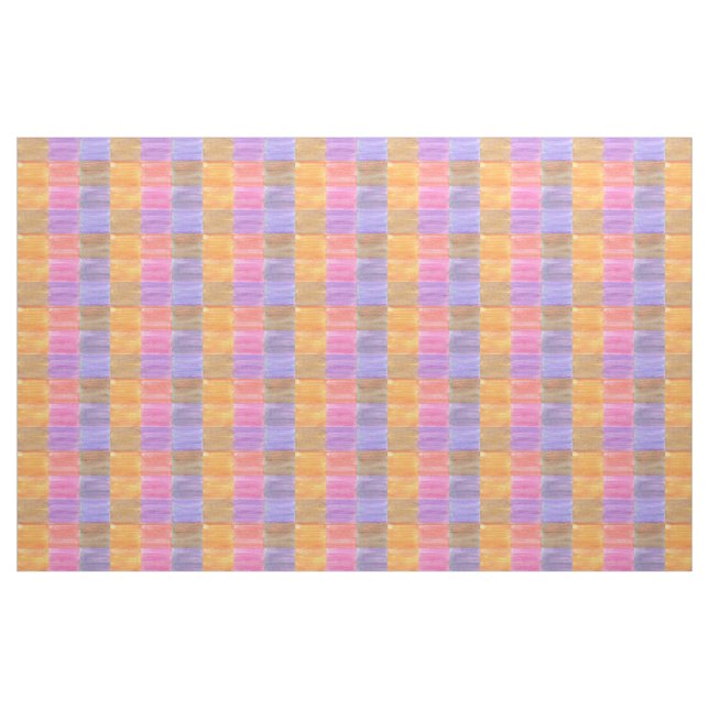 Rectangle Blendet orange rosa Lila Gewebe ein Stoff (Fat Quarter (45,7 x 55,9 cm))
