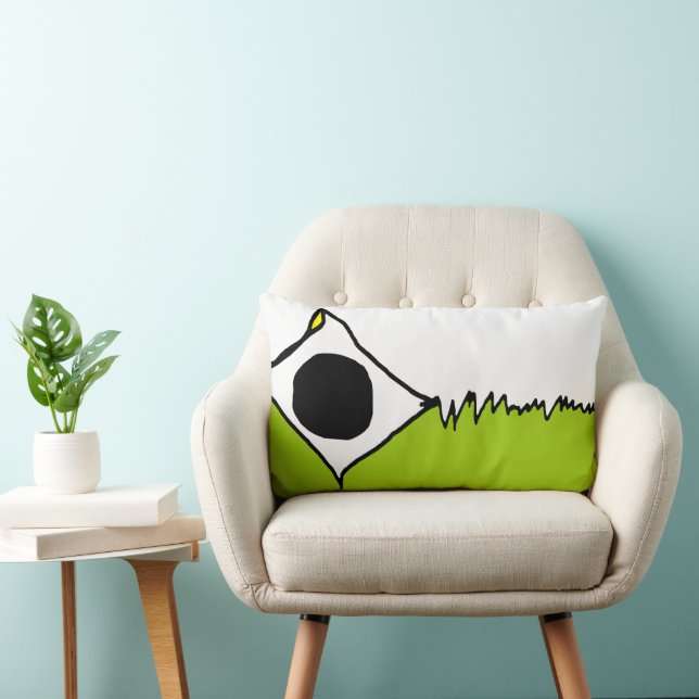 Rectangle "Broken Kite" Grass Fun Abstrait - Coussin graphiq (Chaise)
