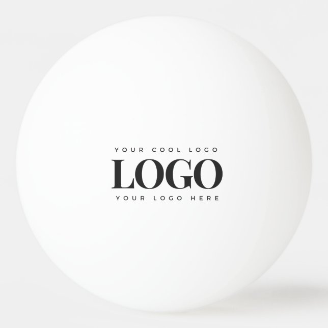 Rectangle Business Logo Company Custom Office Game Tischtennisball (Vorderseite)
