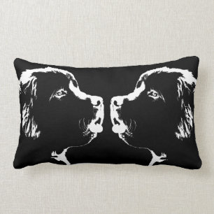 Rectangle Cadeaux de chiot de Newfoundlander de coussin de