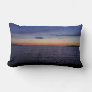 Rectangle Calcite Sunrise lumbar coussin