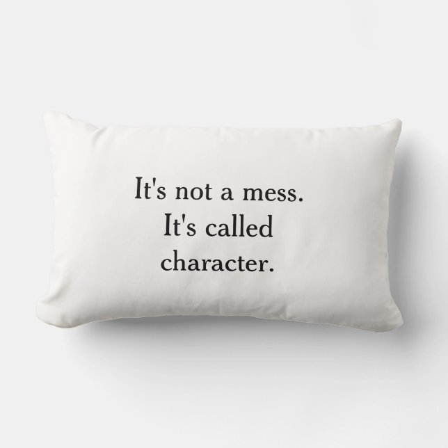 Rectangle Ce n'est pas un coussin drôle de désordre (Recto)