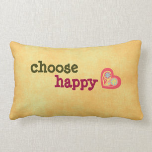 Rectangle Choisir un Coussin de devis heureux