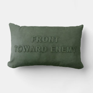 Rectangle Claymore coussin de mine