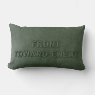 Rectangle Claymore coussin de mine