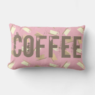 Rectangle Coupe de café funky Coupe Motif Coussin Jeu Oreill