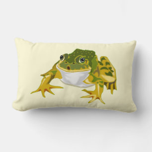 Rectangle Coussin avec Grenouille