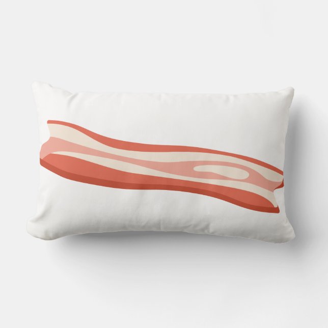 Rectangle Coussin Bacon Strip (Recto)