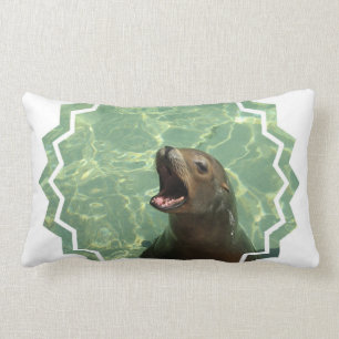 Rectangle Coussin bavard d'otarie