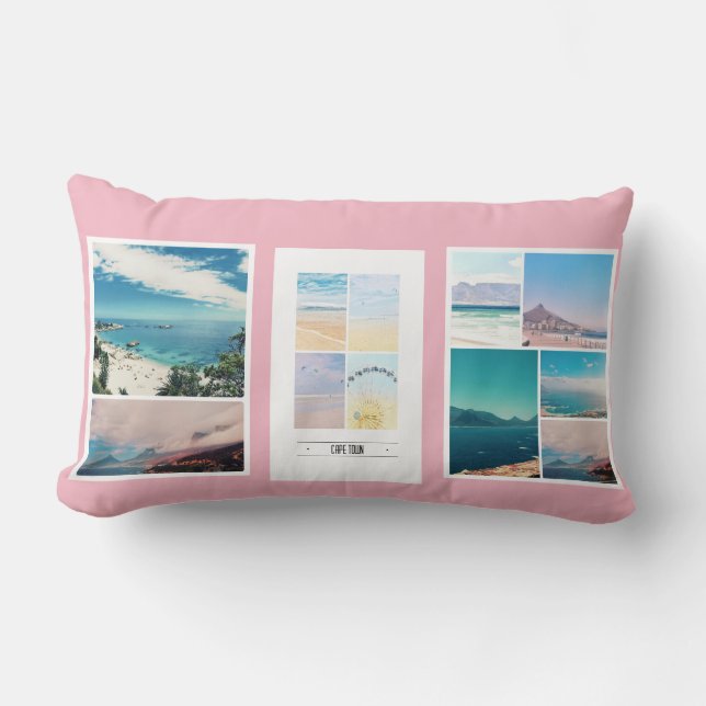 Rectangle Coussin Collage Table Mountain Le Cap (Recto)