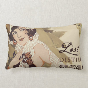 Rectangle Coussin d'accent design Art déco