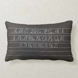 Rectangle Coussin d'alphabet de tableau