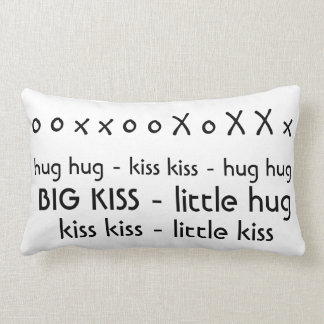 Rectangle Coussin de baiser de baiser d'étreinte d'étreinte
