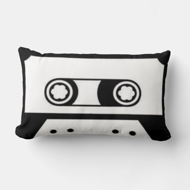 Rectangle coussin de bande audio recto-verso (Recto)
