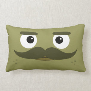 Rectangle Coussin de BBSS Moustachios #1 (21" x13")
