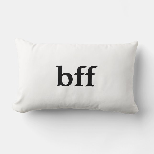 Rectangle coussin de bff (Recto)