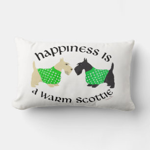 Rectangle Coussin de bonheur Scottish Terrier