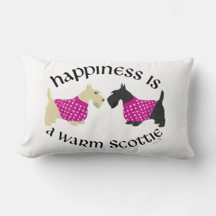 Rectangle Coussin de bonheur Scottish Terrier