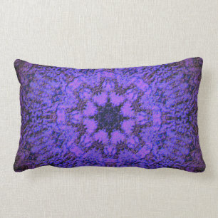 Rectangle Coussin de brocard de myrtille
