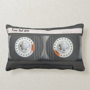 Rectangle Coussin de cassette audio Cool