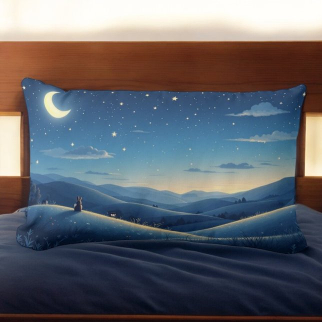 Rectangle Coussin de confort de nuit étoilé (Créateur téléchargé)