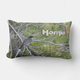 Rectangle Coussin de déco résidentiel réversible