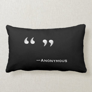 Rectangle Coussin de devis anonyme (Carré ou rectangulaire)