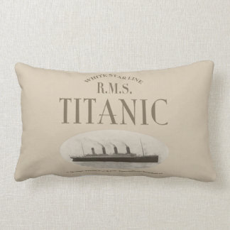 Rectangle Coussin de fantôme Titanic de Séphia Lumbar RMS (1
