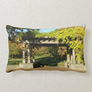 Rectangle Coussin de jardin d'automne