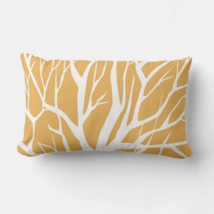 Rectangle Coussin de jet - Arbre d'hiver