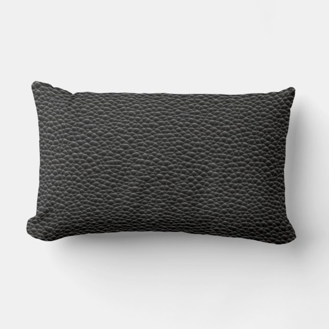 Rectangle Coussin de jet en imitation cuir (Recto)