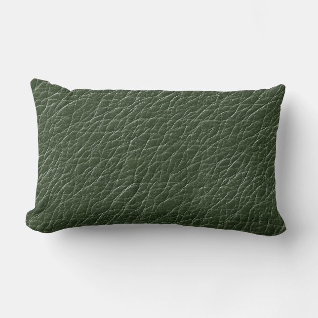 Rectangle Coussin de jet en imitation cuir (Recto)
