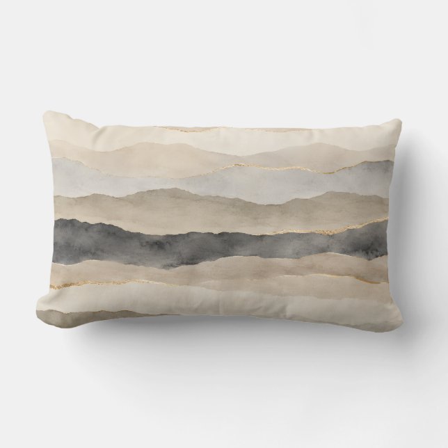 Rectangle Coussin de jet Modern Horizon  (Recto)