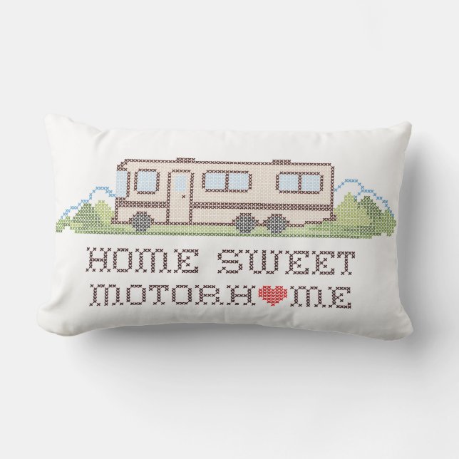 Rectangle Coussin de la maison Sweet Motor (Recto)