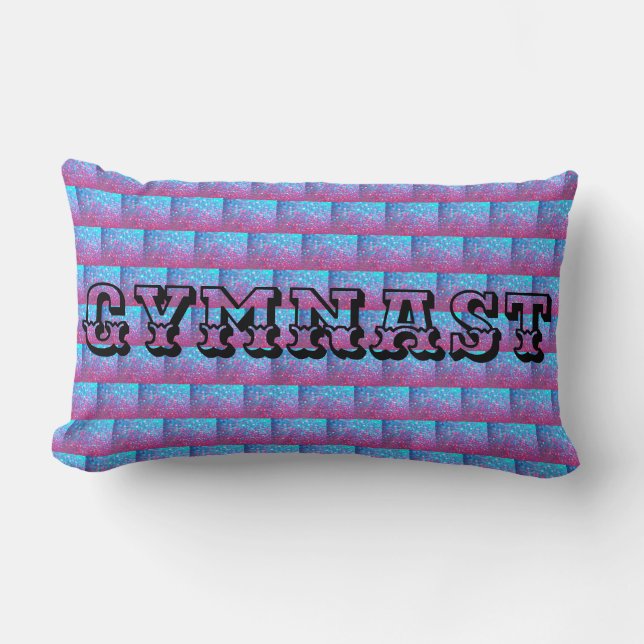 Rectangle Coussin de lancer de gymnastique pour filles - Cad (Recto)