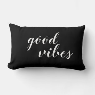 Rectangle Coussin de lancer Good Vibes