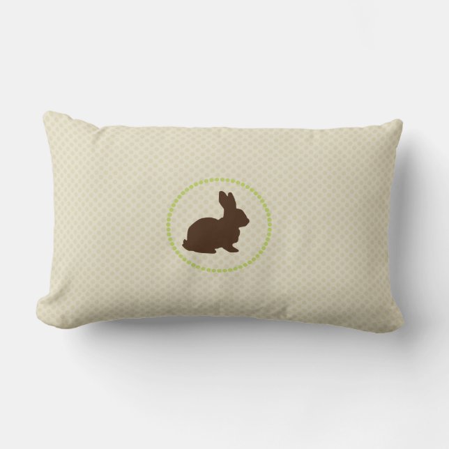 Rectangle Coussin de lapin (Recto)
