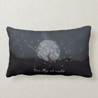 Rectangle Coussin de lapin