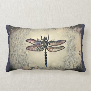 Rectangle Coussin de libellules