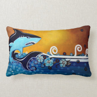 Rectangle Coussin de MoJo d'Américain de requin