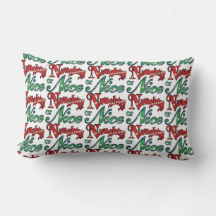 RECTANGLE COUSSIN DE NOËL "L'" ENFANT SAGE OU VILAIN