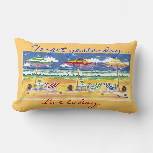 Rectangle Coussin de plage (Recto)