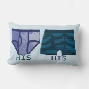 Rectangle Coussin de sous-vêtements Gay Couple