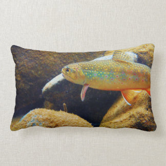 Rectangle Coussin de truite de Brook