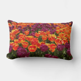 Rectangle Coussin de tulipes