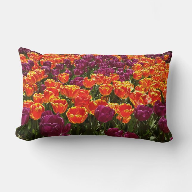 Rectangle Coussin de tulipes (Recto)