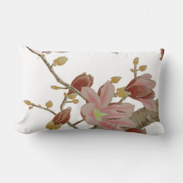 Rectangle Coussin d'été américain d'Asie MoJo (Recto)