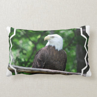 Rectangle Coussin d'oiseau d'Eagle chauve