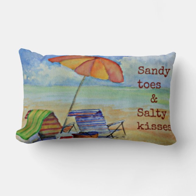 Rectangle Coussin d'orteils de Sandy (Recto)