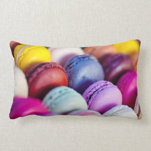 Rectangle Coussin doux de coussin de macarons de macaron